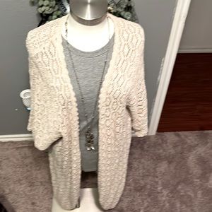 Cardigan cream color Maurice size 1